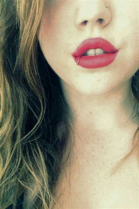 Pin By Desiree Luckett On Lips Lip Piercing Nose Piercing Facial