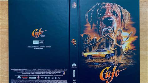 🐶 Cujo 1983 Indeed Film Ltd Mediabook Edition Blu Ray Dvd 444