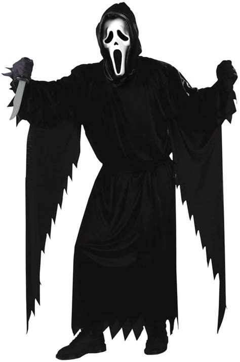 Clearance Sale Ghost Face Adult Costume New Series On Sale Girls