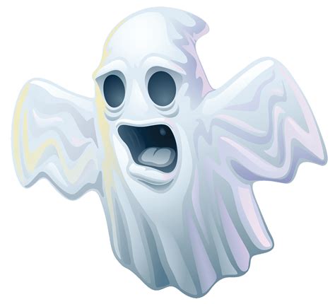 Ghost Halloween Clip Art Creepy Halloween Ghost Png Clipart Png