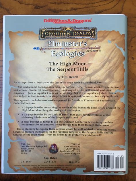 Rpg Auctions Dungeons And Dragons Forgotten Realms Elminsters