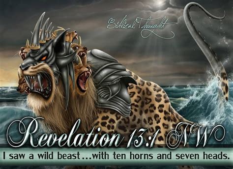Revelation 131 Beast Of Revelation Revelation 13 Book Of Revelation