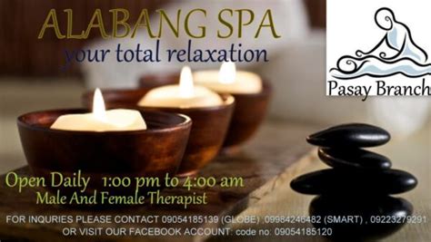 Alabang Spa In Pasay Massage Spa In Pasay