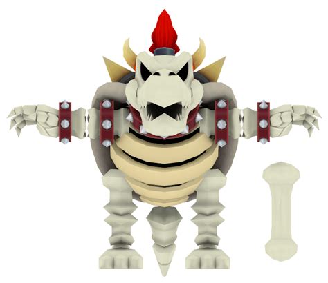 3ds New Super Mario Bros 2 Dry Bowser The Models Resource