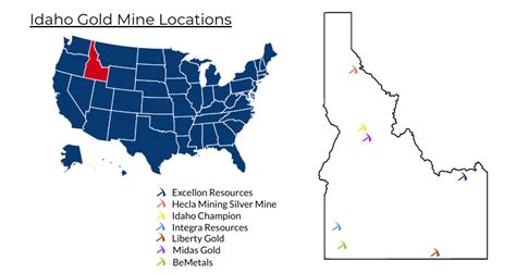 Idaho Galina Mining History Maps