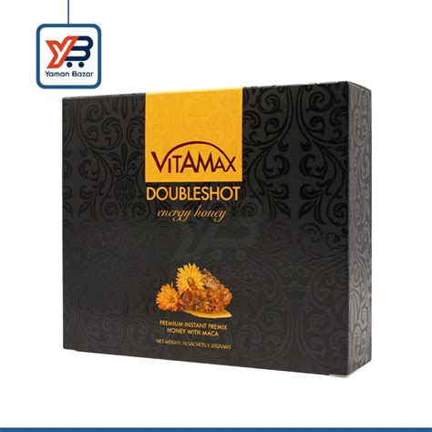Vitamax Doubleshot Energy Honey Honey With Maca Coffee With Maca