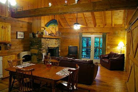 Maybe you would like to learn more about one of these? Inside one of our log cabins - Picture of Cottages at ...