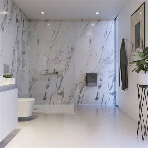 Buy Lightning Marble Showerwall The Panel Company Bathroom Wall