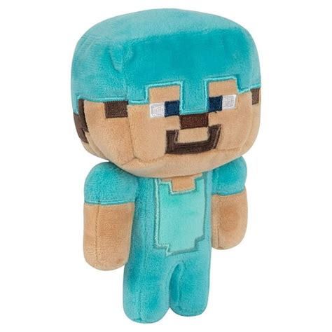 Minecraft 7 Happy Explorer Diamond Steve Plush Toy