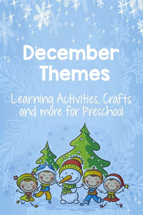 December Preschool Themes Youre Going To Love Preschool Inspirations