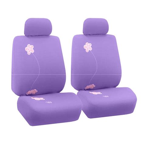 fh group floral seat covers full set