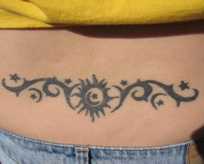 Awesome Lower Back Tribal Tattoos Only Tribal