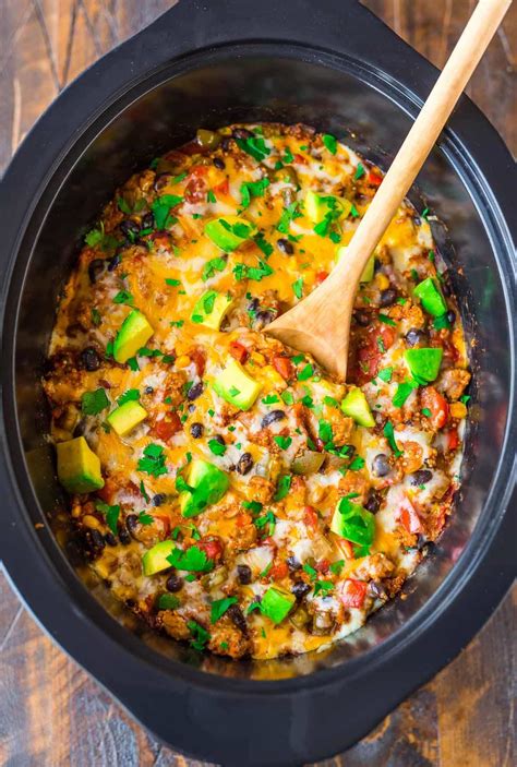 Crock Pot Mexican Casserole Recipe Well Plated By Erin