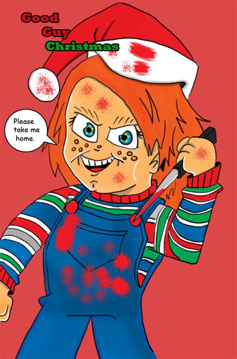 Chucky Christmas By Captstar1 On Deviantart