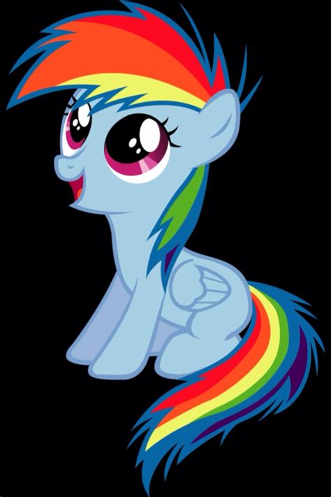 Filly Rainbow Dash Mlp Side Pony Mario Characters Disney Characters