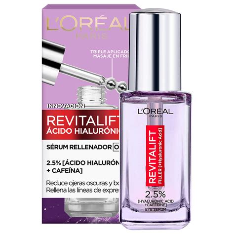 Sérum para Ojos L Oréal París Revitalift con Ácido Hialurónico ml MiBelleza