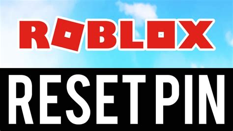 How To Reset Roblox Pin 2020 Youtube