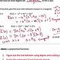 Graphing Polynomials Worksheet Answer Key