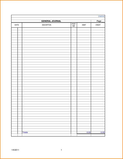 Free Accounting Worksheets For Practice