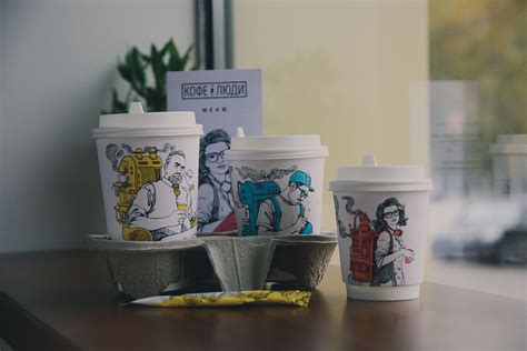 Coffee And People Cafe Branding On Behance Cafe Branding Cafe
