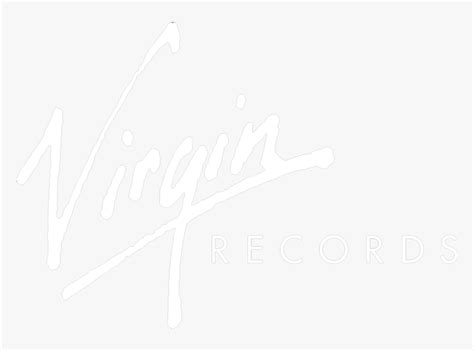Virgin Records Logo Png White Transparent Png Kindpng