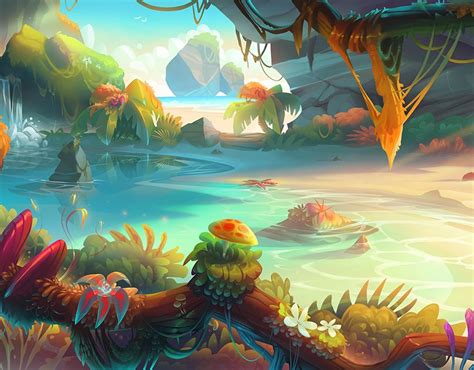 Underwater Exploration On Behance In 2020 Environmental Art Fantasy