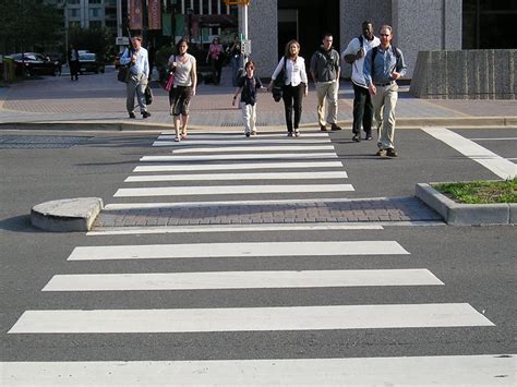 Conventional Crosswalks National Association Of City Transportation