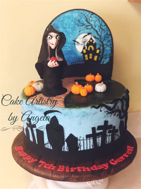 Halloween cake | Witch cake, Halloween cakes, Cake