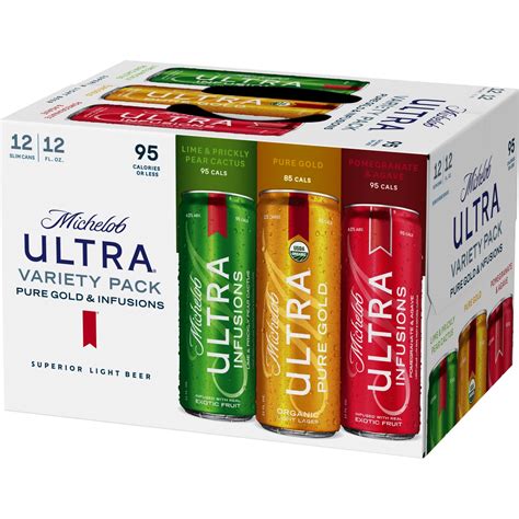 Michelob Ultra Organic Variety Pack Pure Gold And Infusions Superior