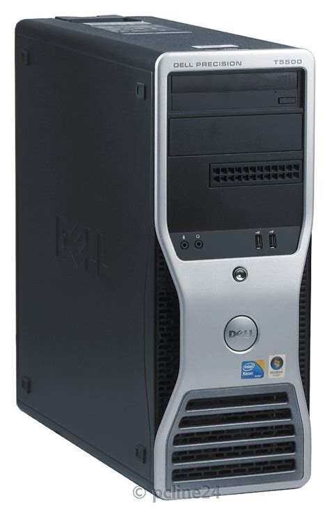 Dell Precision T5500 Xeon Quad Core E5620 24ghz 4gb 300gb Dvd Nvs295
