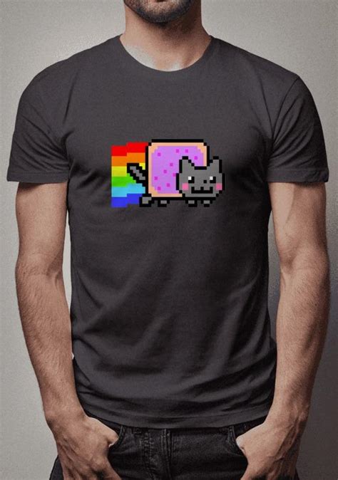 T Shirt Estonada Nyan Cat R5843 Em Memelandia