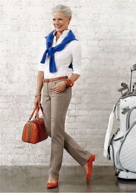 46 Pretty Styles Ideas For 50 Year Old Woman Classic Style Outfits Older Women Fashion Over