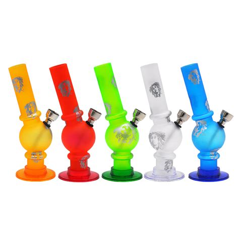 Mini Acrylic Bongs Assorted Colors Maybao Wholesale Smoking Accessories