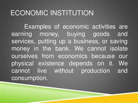 Economic Institutions Economic Institution Microeconomics And Macroe