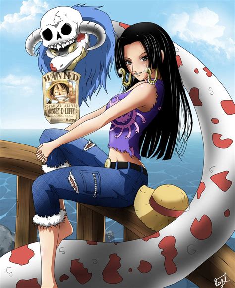 Boa Luffy One Piece Fan Art Image De One Piece Et Fan Art Sexiz Pix
