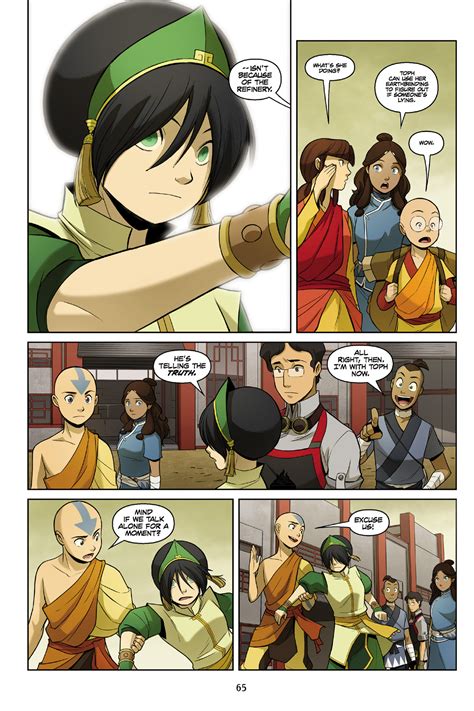 Avatar The Last Airbender The Rift Part 1 2014 Read All Comics Online For Free