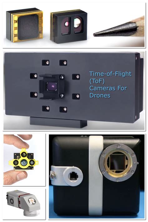 Flash Lidar Time Of Flight Tof Camera Sensors On Drones And 10