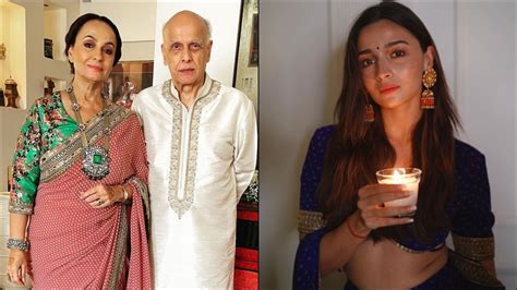 74 Year Old Mahesh Bhatt Gave Rose To Wife Soni Daughter Alias