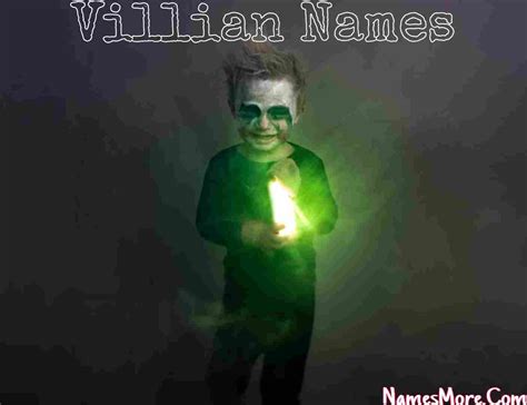 Villain Names 2024 Bad Guy Names