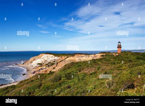 Gay Head Lighthouse Aquinnah Marthas Vineyard Massachusetts Usa