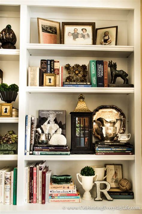 How To Stage Easy Sensational Bookshelves Decorating