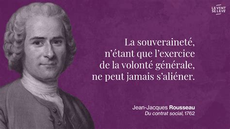 Rousseau De La Souveraineté