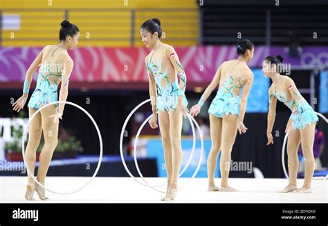 Gymnastics Group The Girls Olympics Hi Res Stock Photography And Images
