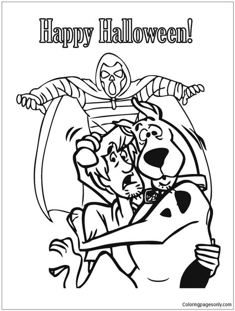 Adult Scooby Doo Coloring Pages Coloring Pages