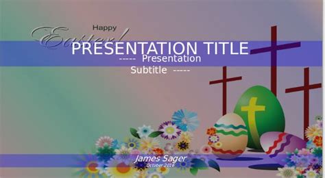 Easter Powerpoint Template 15 Free Ppt Documents Download
