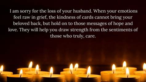 50 Sad And Sympathy Condolence Messages For Loss Of Husband