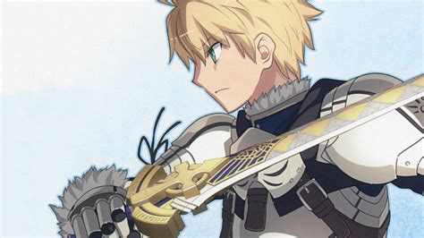Fate Prototype Anime Boys Blonde Sword Saber Wallpapers Hd