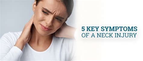 5 Key Symptoms Of A Neck Injury