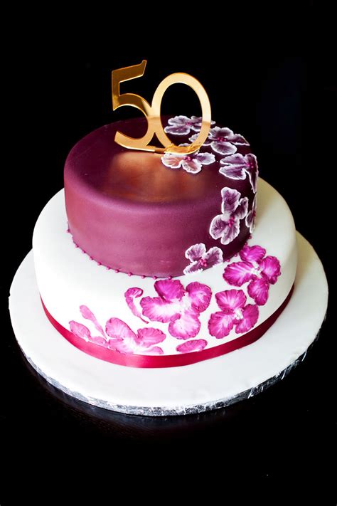 Elegant 50th Birthday Cake Ideas Birthday Cake Cake Ideas By