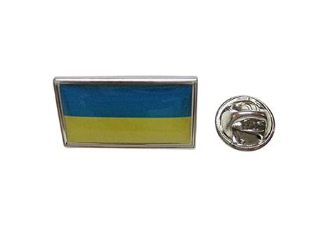 Ukraine Flag Lapel Pin Jewelry